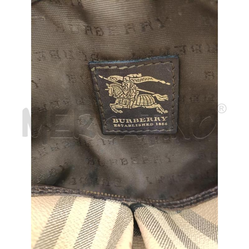 POCHETTE BURBERRY CHECK BEIGE | Mercatino dell'Usato Roma gregorio vii 4