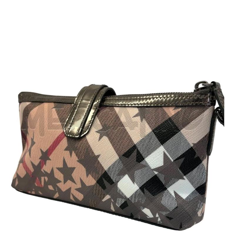 POCHETTE BURBERRY NOVA CHECK STARS PRINT | Mercatino dell'Usato Roma gregorio vii 4