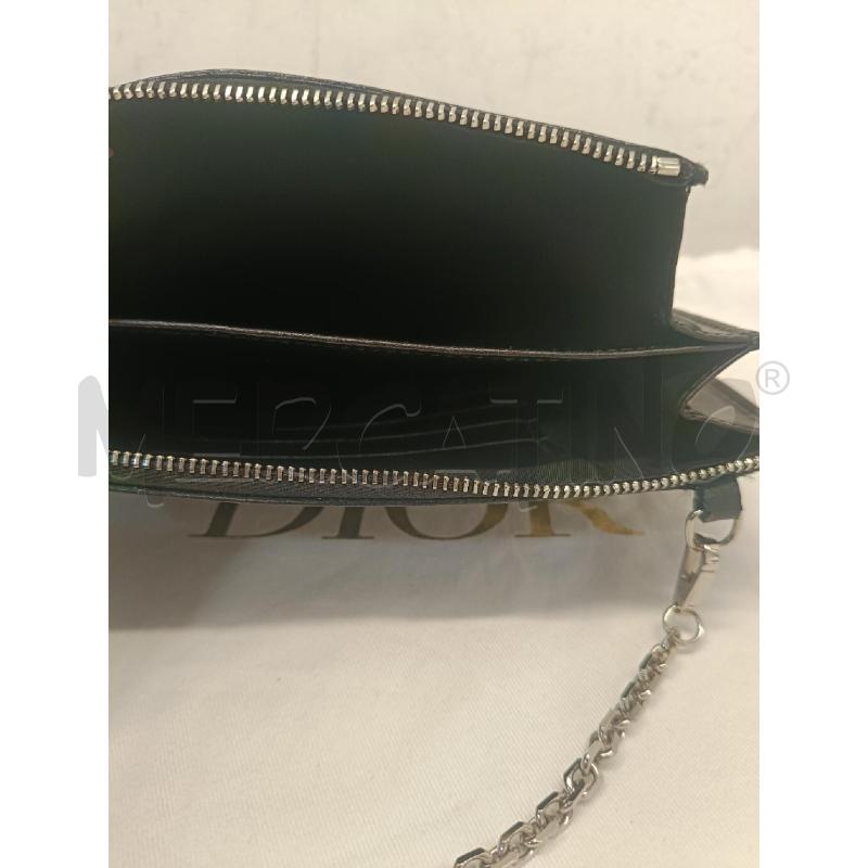 POCHETTE DIOR NERA E ARGENTO | Mercatino dell'Usato Roma gregorio vii 3