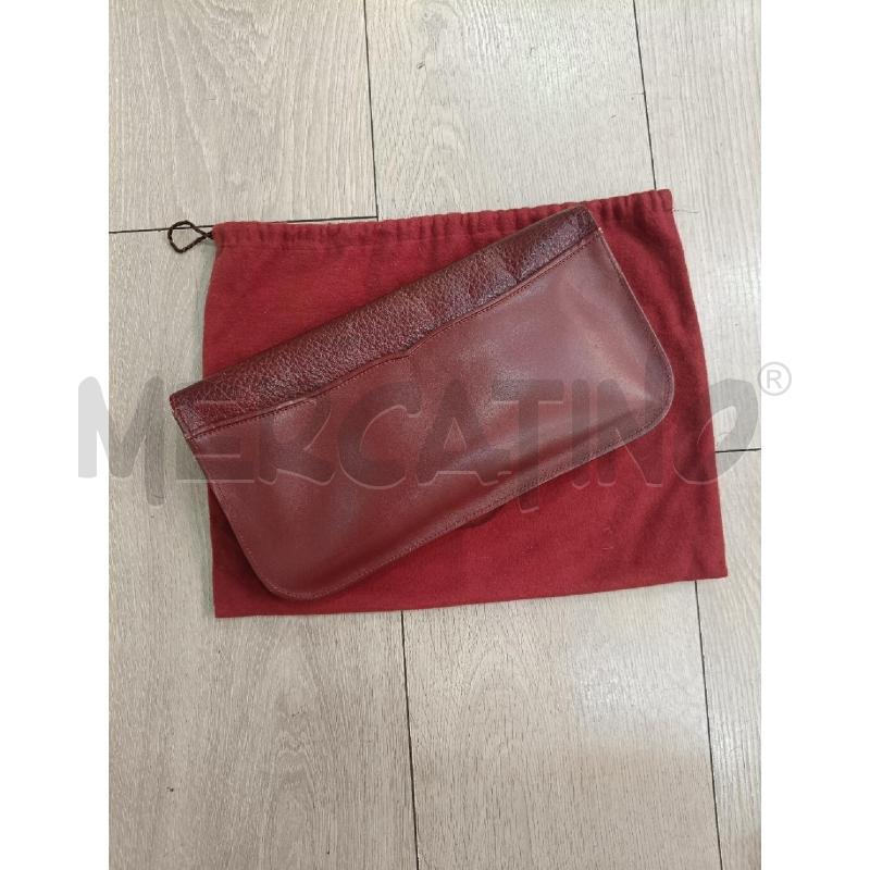 POCHETTE MUST DE CARTIER BORDEAUX | Mercatino dell'Usato Roma gregorio vii 3