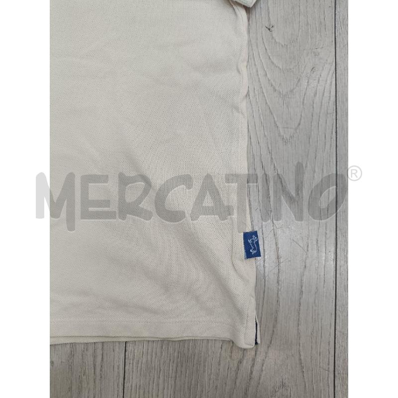 POLO BAMBINO HARMONT&BLAINE BEIGE LOGO BLU | Mercatino dell'Usato Roma gregorio vii 2