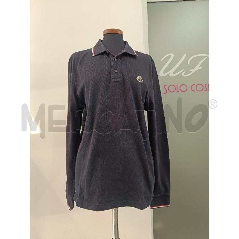 POLO UOMO MONCLER NERA MAN LUNGA | Mercatino dell'Usato Roma gregorio vii 1