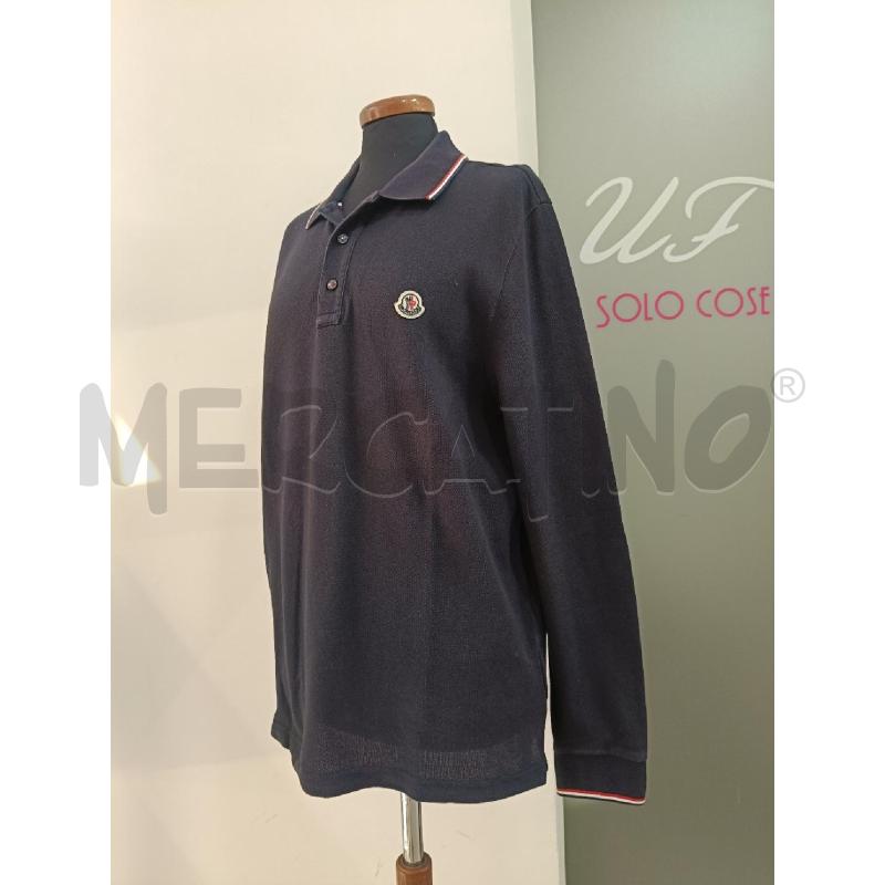 POLO UOMO MONCLER NERA MAN LUNGA | Mercatino dell'Usato Roma gregorio vii 2