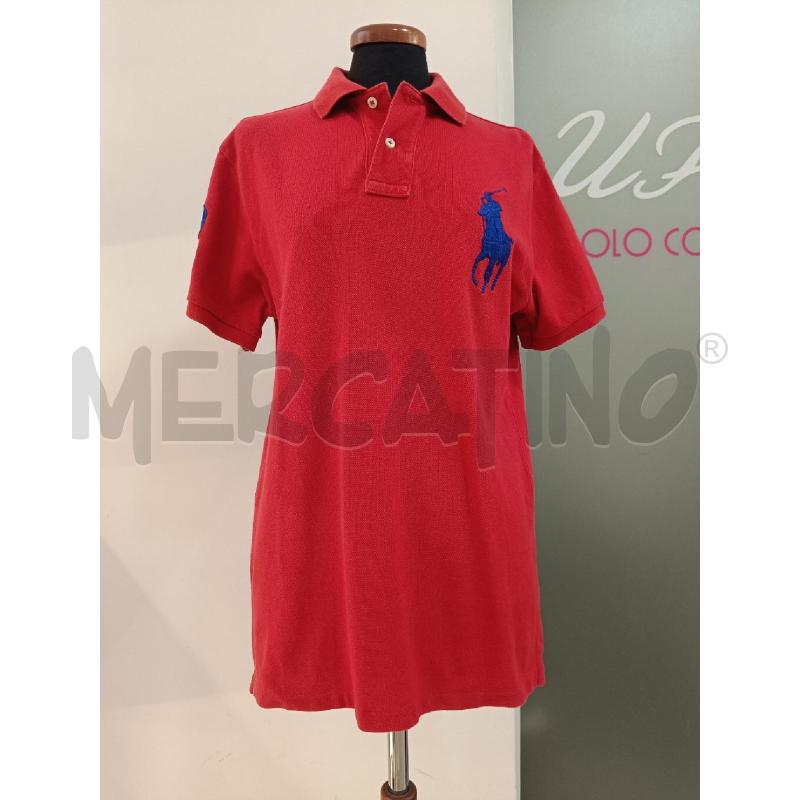 POLO UOMO RALPH LAUREN ROSSA CAV GRANDE BLU 3  | Mercatino dell'Usato Roma gregorio vii 1