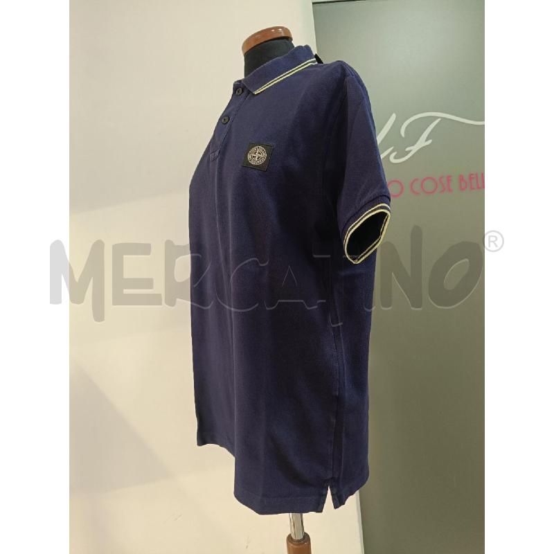 POLO UOMO STONE ISLAND BLU DA RIV  | Mercatino dell'Usato Roma gregorio vii 2