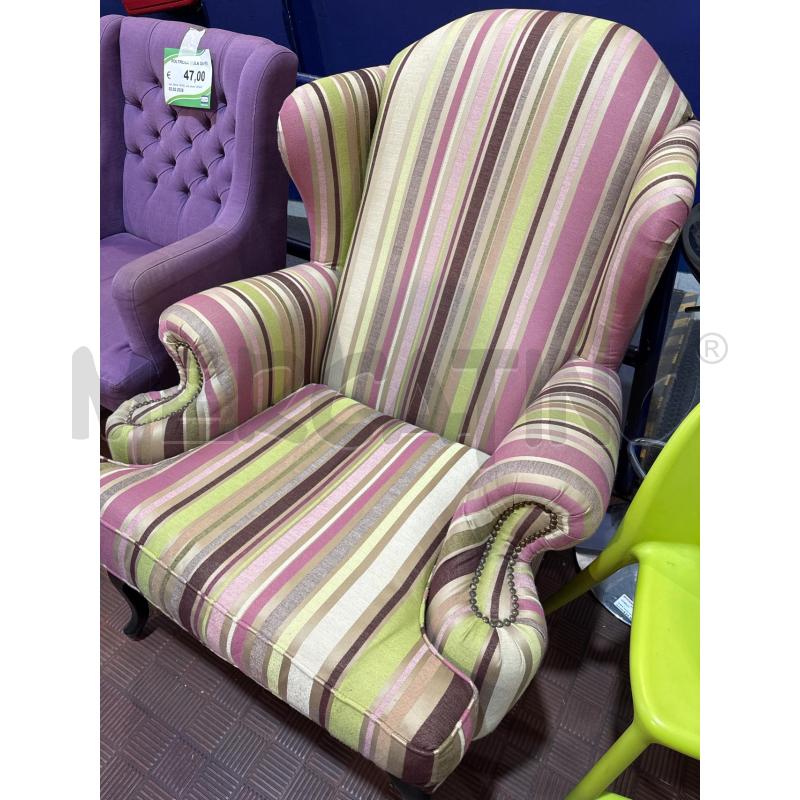 POLTRONA MULTICOLORE  | Mercatino dell'Usato Roma gregorio vii 3