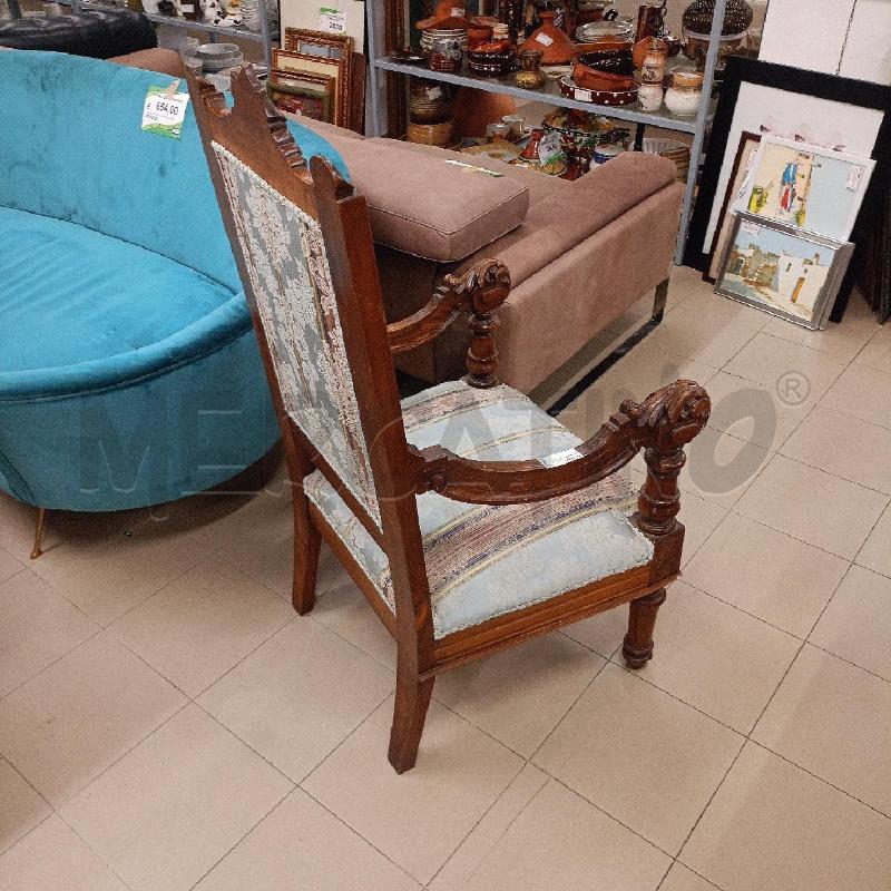 POLTRONA TRONO LEGNO | Mercatino dell'Usato Roma gregorio vii 2
