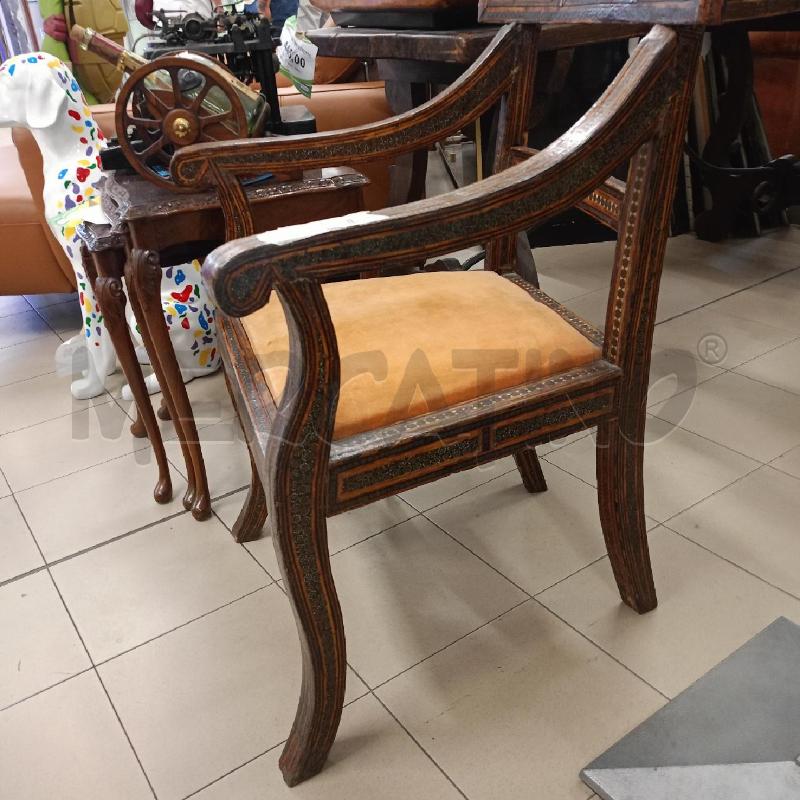 POLTRONCINA INTARSIATA | Mercatino dell'Usato Roma gregorio vii 3