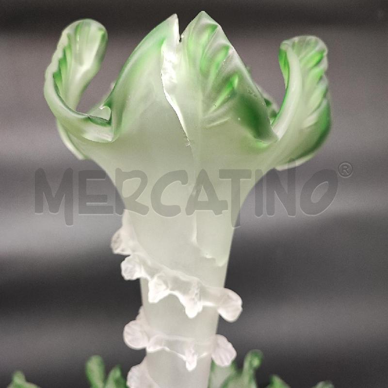 PORTAFIORI MURANO VERDE ANTICO  | Mercatino dell'Usato Roma gregorio vii 2