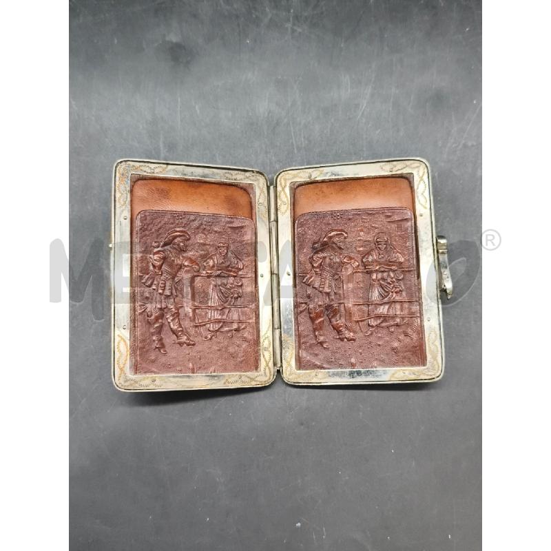 PORTA BIGLIETTI CUOIO | Mercatino dell'Usato Roma gregorio vii 2