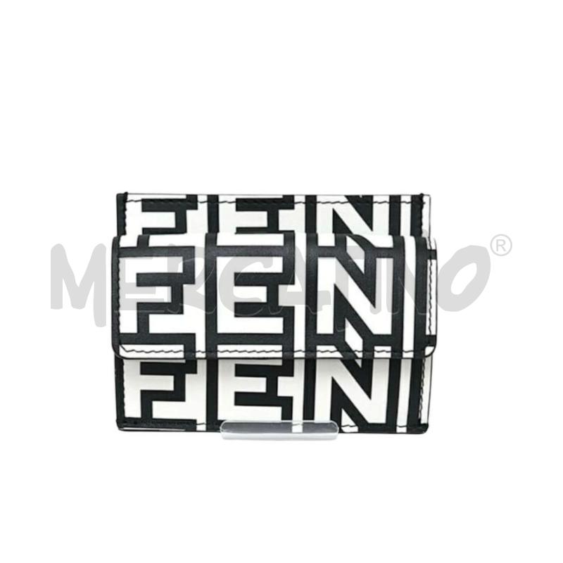 PORTA CARTE FENDI BY MARC JACOBS BIANCO NERO | Mercatino dell'Usato Roma gregorio vii 3