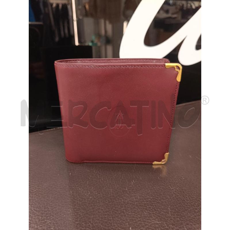 PORTA FOGLIO CARTIER BORDEAUX | Mercatino dell'Usato Roma gregorio vii 1