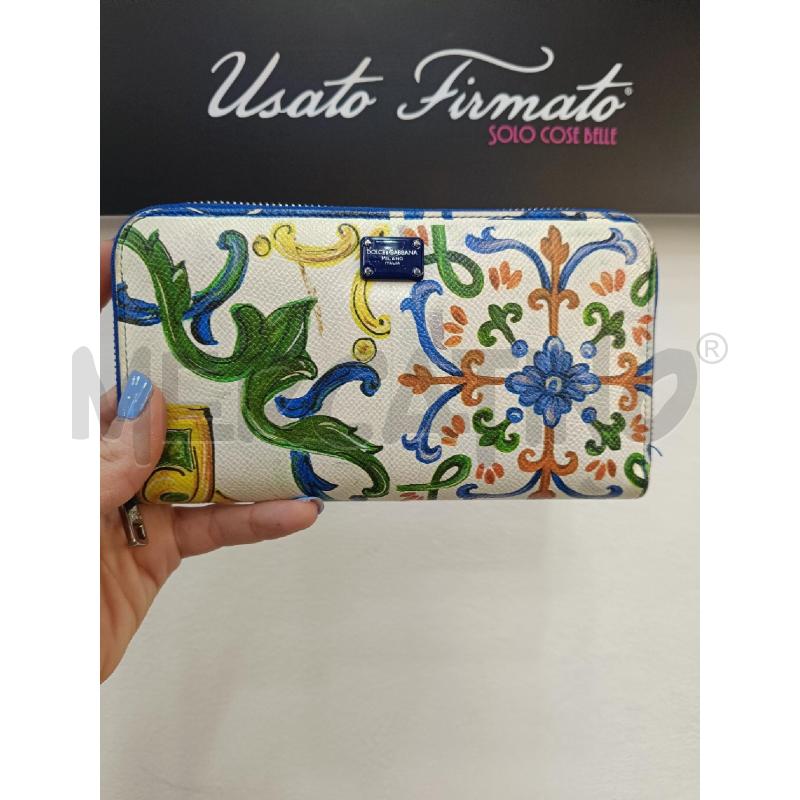 PORTA FOGLIO DOLCE E GABBANA MAJOLICA  | Mercatino dell'Usato Roma gregorio vii 1