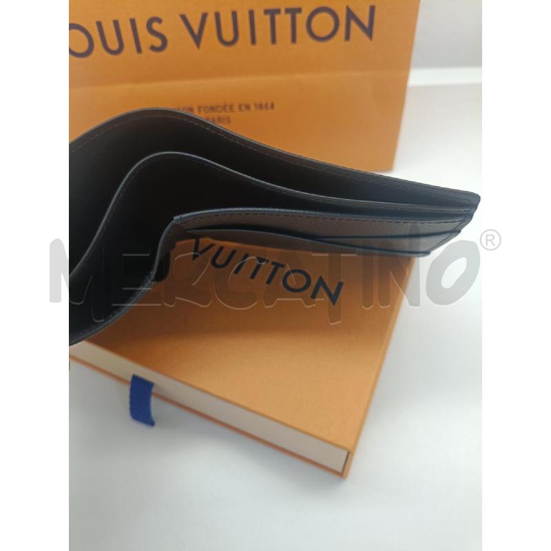 PORTA FOGLIO LOUIS VUITTON MULTIPLE NERO | Mercatino dell'Usato Roma gregorio vii 4