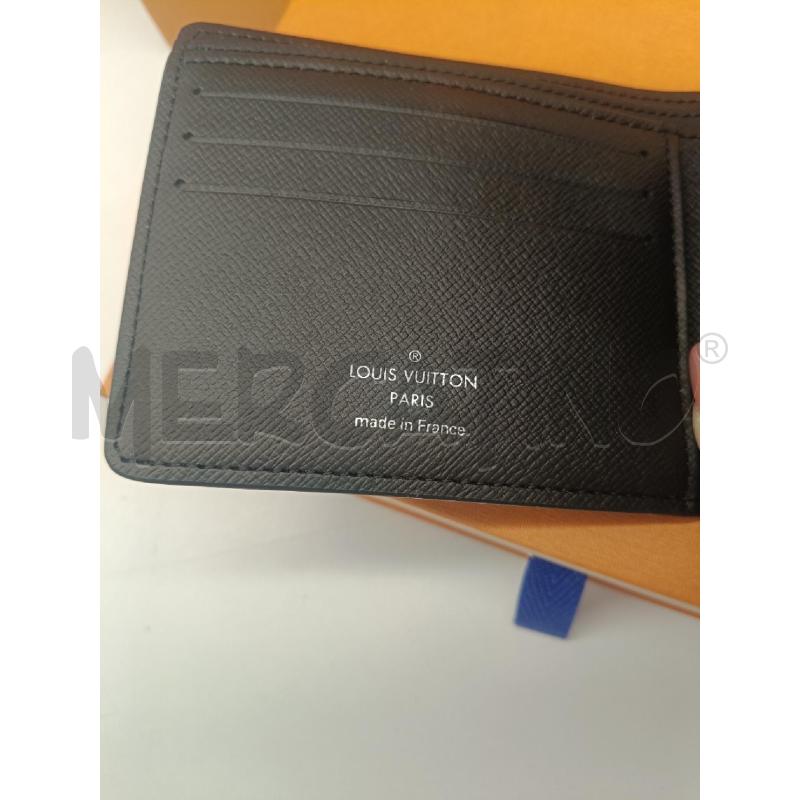 PORTA FOGLIO LOUIS VUITTON MULTIPLE NERO | Mercatino dell'Usato Roma gregorio vii 5