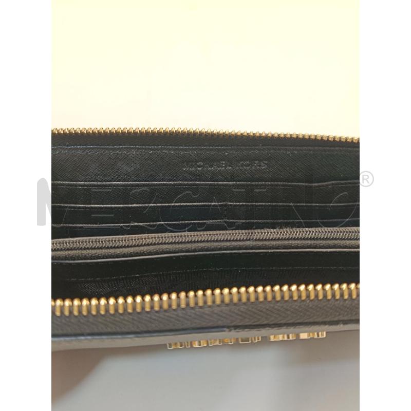 PORTA FOGLIO MICHAEL KORS NERO ZIP ORO | Mercatino dell'Usato Roma gregorio vii 3