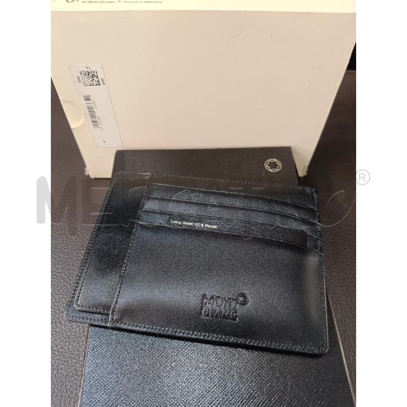PORTA FOGLIO MONT BLANC NERO | Mercatino dell'Usato Roma gregorio vii 1