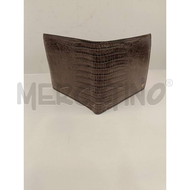 PORTA FOGLIO TOM FORD MARRONE PELLE | Mercatino dell'Usato Roma gregorio vii 4