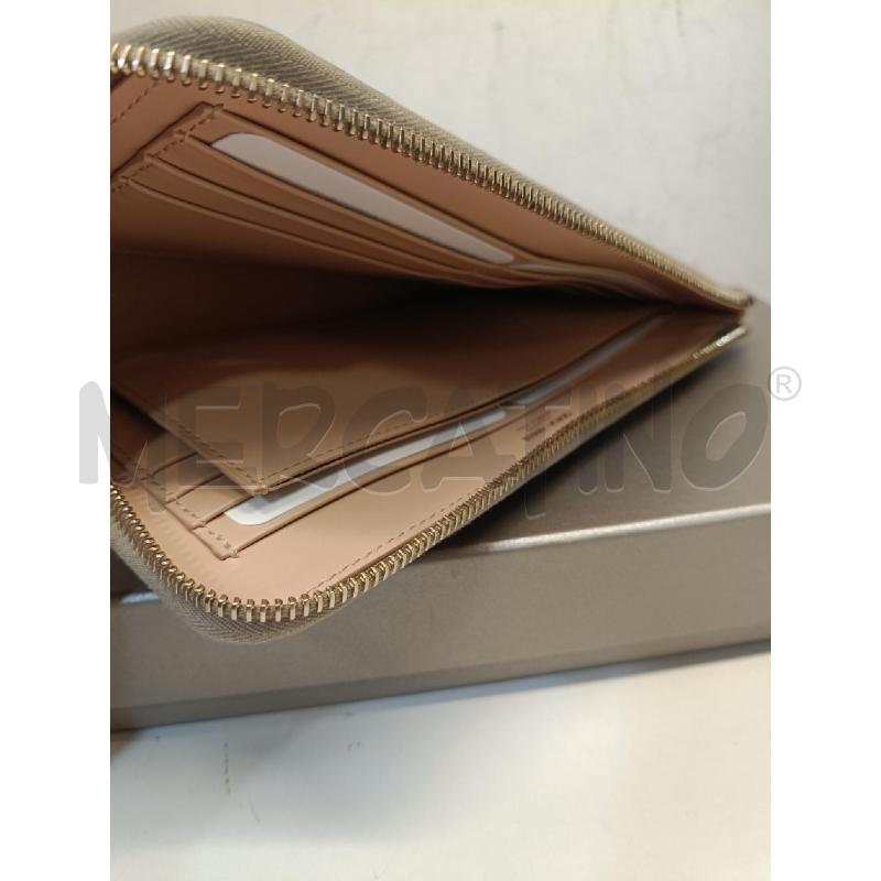 PORTA FOGLI GIORGIO ARMANI BEIGE PELLE | Mercatino dell'Usato Roma gregorio vii 3