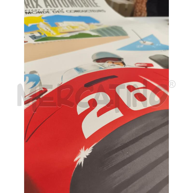 POSTER GRAND PRIX MONACO GRANDE | Mercatino dell'Usato Roma gregorio vii 2