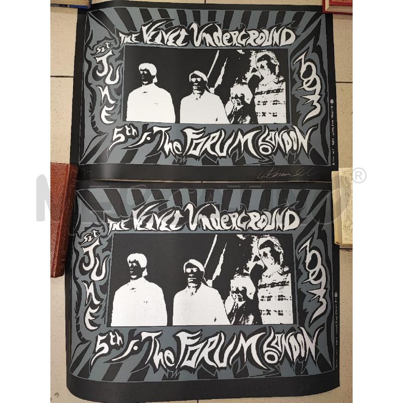 POSTER VELVET UNDERGROUND ALES LIVING EYES | Mercatino dell'Usato Roma gregorio vii 1