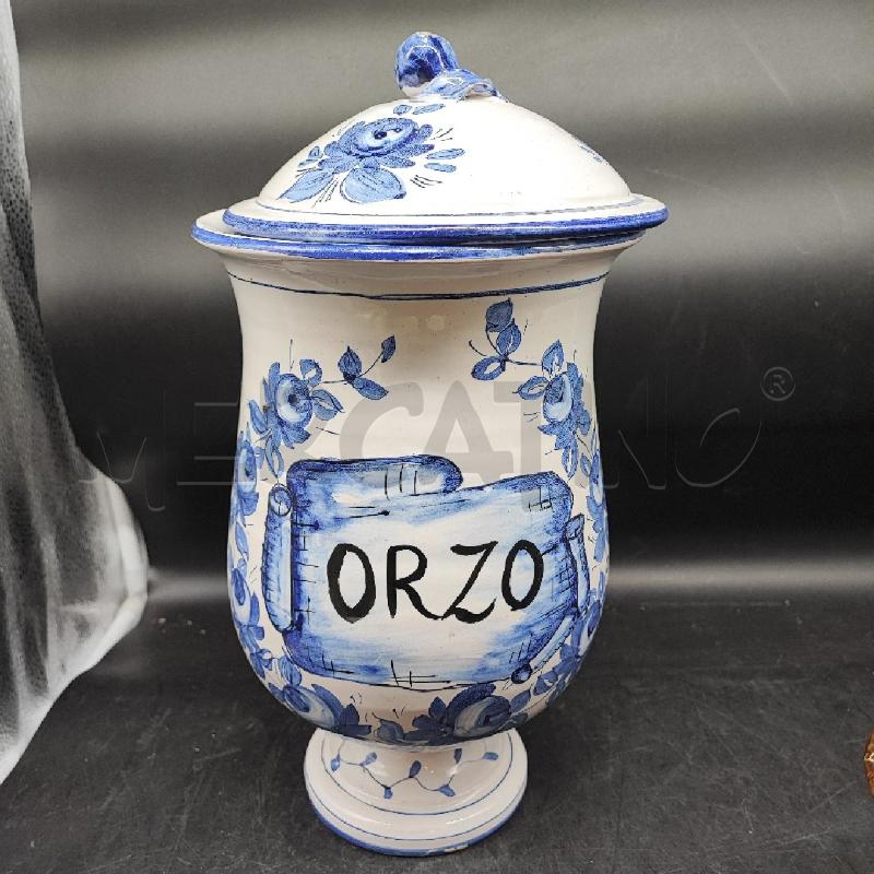 POTICHE BLU ORZO  | Mercatino dell'Usato Roma gregorio vii 1