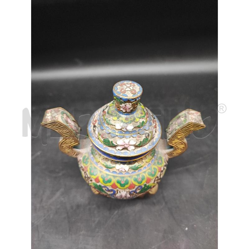 POTICHE VASO PICCOLA CLOISONNE  | Mercatino dell'Usato Roma gregorio vii 2