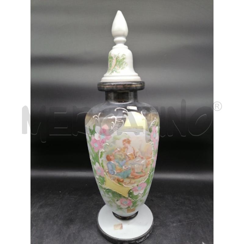 POTICHE VASO VETRO SCENA INNAMORATI  | Mercatino dell'Usato Roma gregorio vii 1