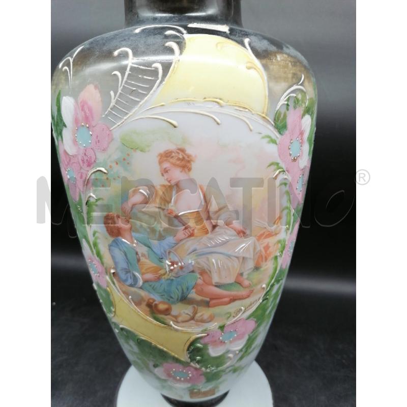 POTICHE VASO VETRO SCENA INNAMORATI  | Mercatino dell'Usato Roma gregorio vii 2