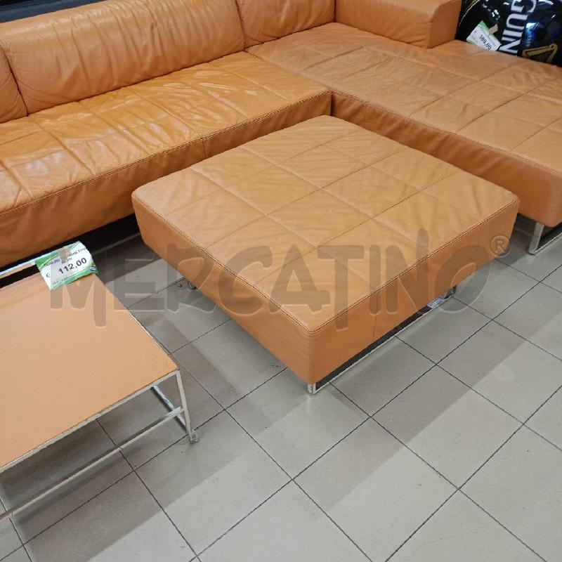 POUF POLTRONA FRAU MARRONE | Mercatino dell'Usato Roma gregorio vii 3