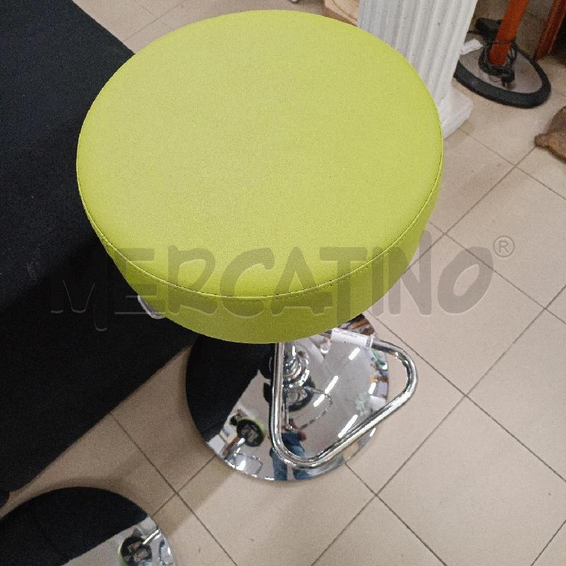 POUF VERDE PELLE | Mercatino dell'Usato Roma gregorio vii 2