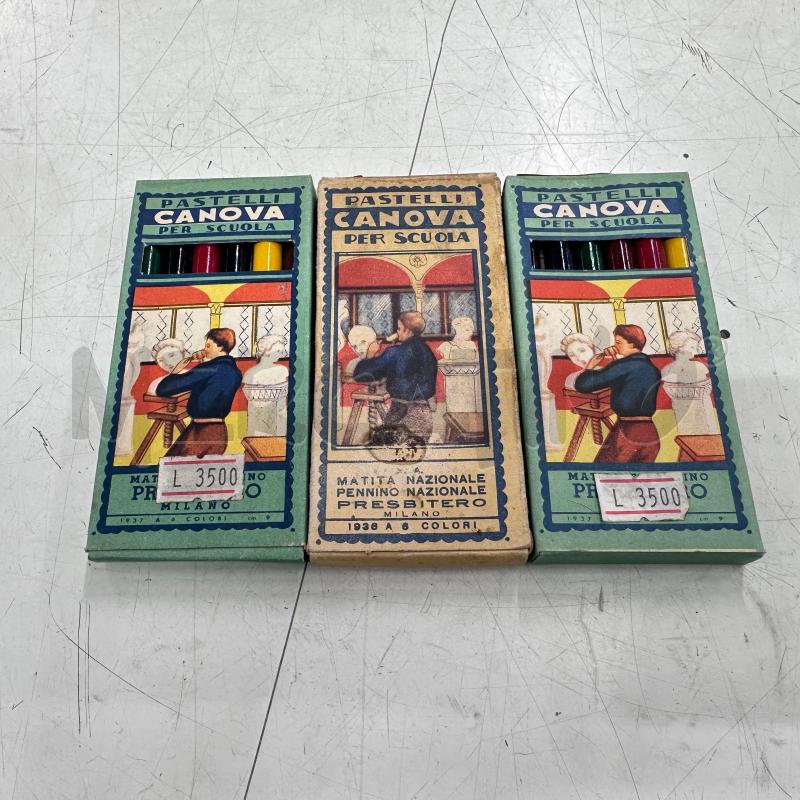 PRESBITERO ANNI 30 3 SCATOLE PASTELLI | Mercatino dell'Usato Roma gregorio vii 1