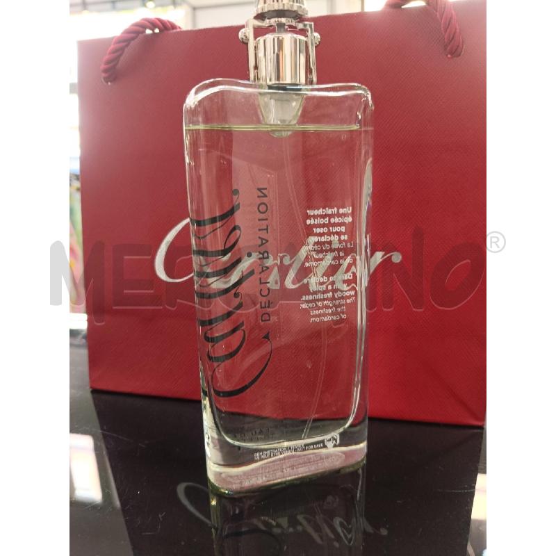 PROFUMO CARTIER DECLARATION EAU DE TOILETTE | Mercatino dell'Usato Roma gregorio vii 2