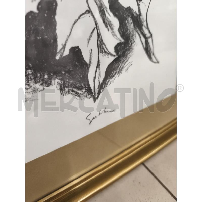 P A GUTTUSO BIANCO E NERO 84X64 | Mercatino dell'Usato Roma gregorio vii 2
