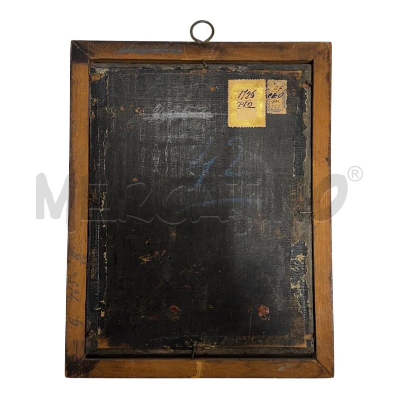 QUADRETTO ICONA SACRA SU VETRO  | Mercatino dell'Usato Roma gregorio vii 2