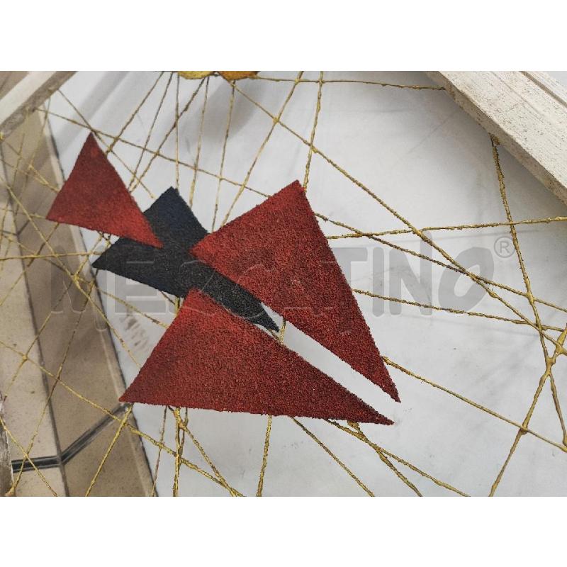 QUADRO ASTRATTO RETE RENZO FOLCHI  | Mercatino dell'Usato Roma gregorio vii 3