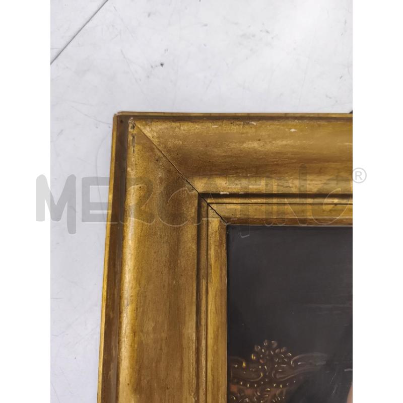 QUADRO DIP DONNA SEDUTA CON GABBIA  | Mercatino dell'Usato Roma gregorio vii 2