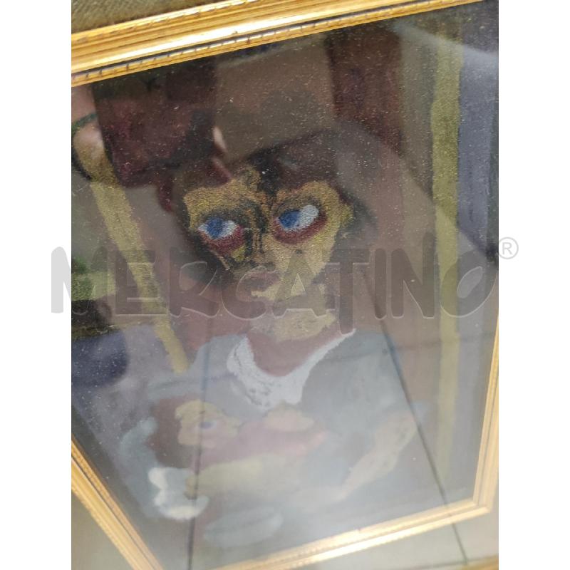 QUADRO DONNA CON BAMBINO C DOR  | Mercatino dell'Usato Roma gregorio vii 3