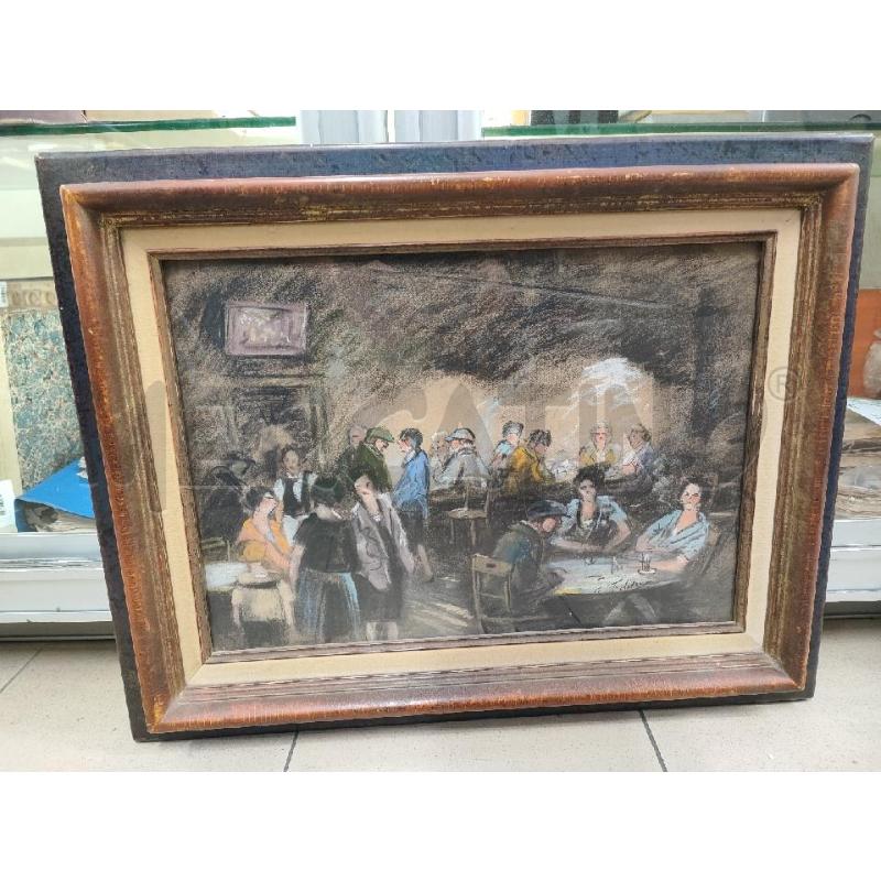 QUADRO EDOUARD FEBVRE OSTERIA  | Mercatino dell'Usato Roma gregorio vii 1