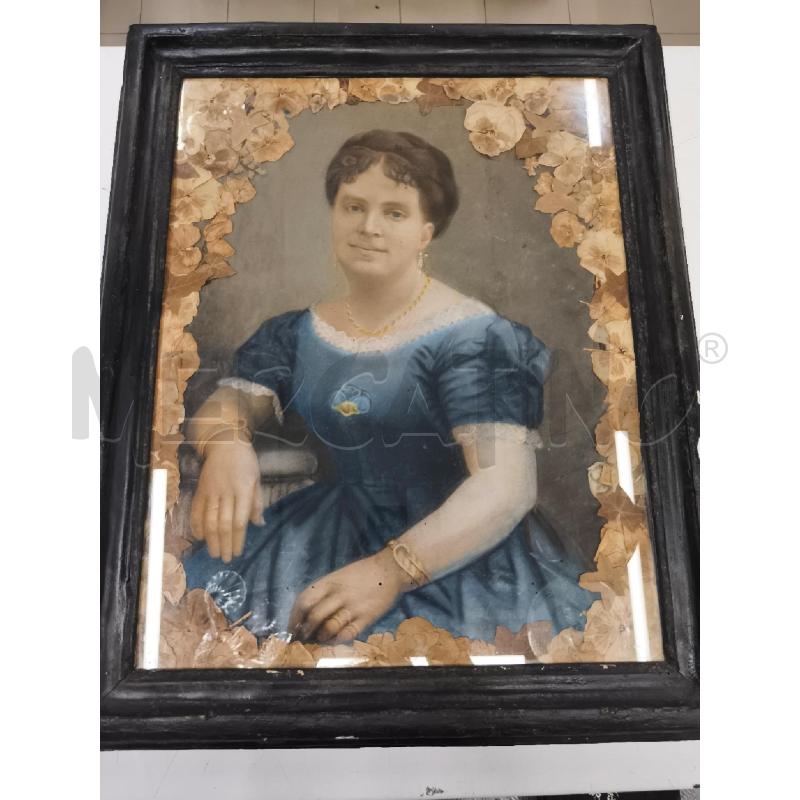 QUADRO MATITA NOBILDONNA FIORI SECCHI DA RI | Mercatino dell'Usato Roma gregorio vii 1