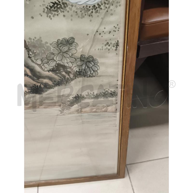QUADRO STOFFA ORIENTALE DONNE CILIEGI | Mercatino dell'Usato Roma gregorio vii 5