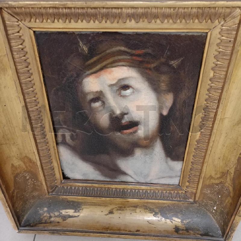 QUADRO VOLTO CRISTO CORNICE 800 DORATA | Mercatino dell'Usato Roma gregorio vii 2