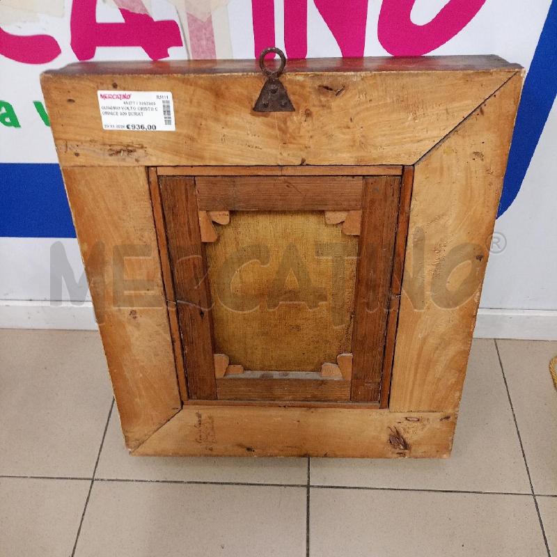 QUADRO VOLTO CRISTO CORNICE 800 DORATA | Mercatino dell'Usato Roma gregorio vii 3