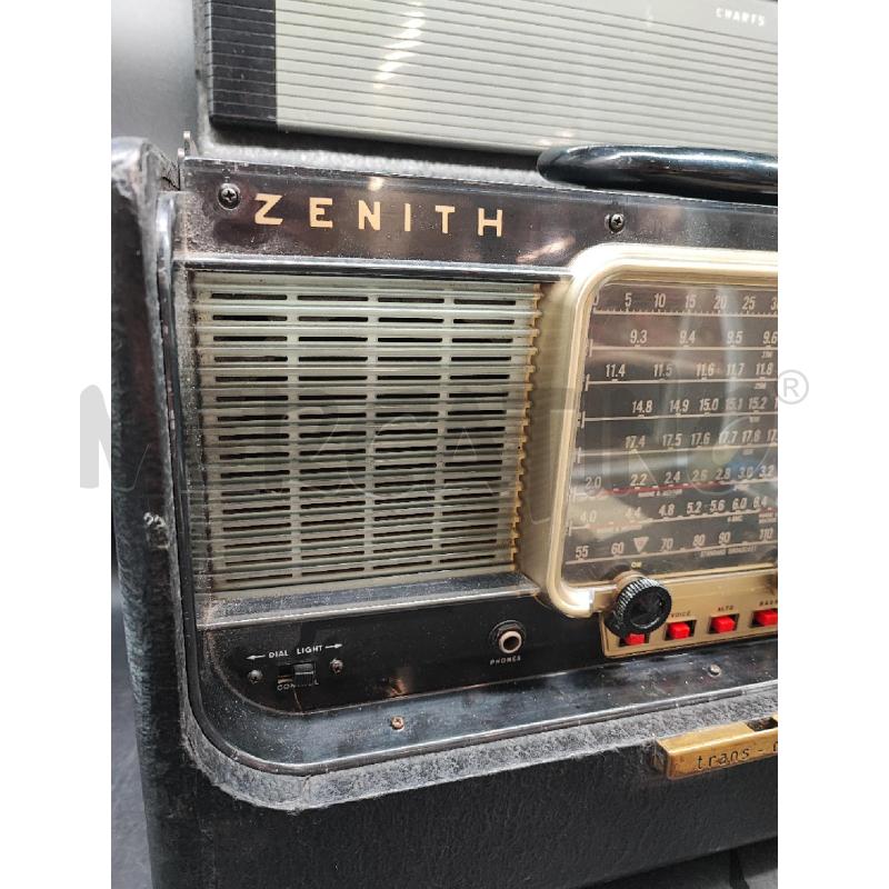 RADIO B-600 ZENITH TRANS OCEANIC  | Mercatino dell'Usato Roma gregorio vii 4