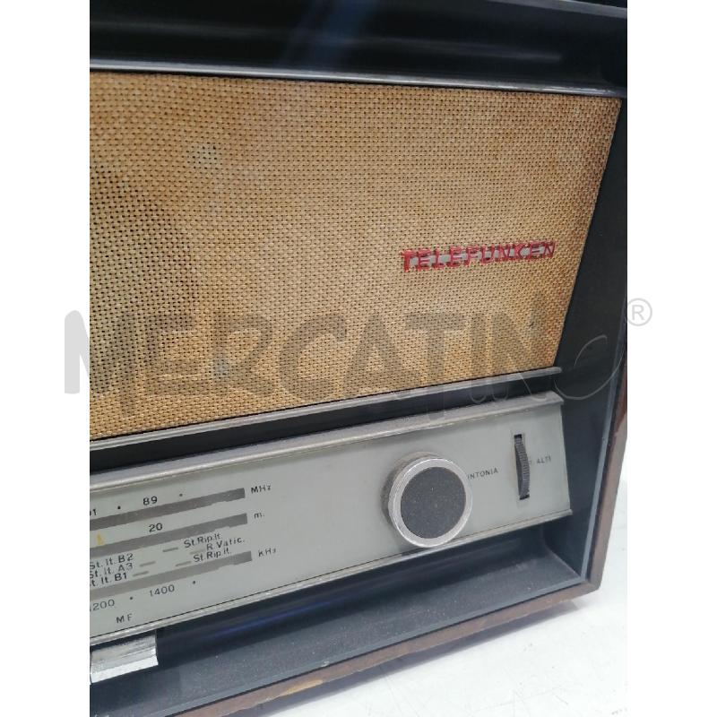 RADIO GIRADISCHI TELEFUNKEN  DA RIV | Mercatino dell'Usato Roma gregorio vii 3