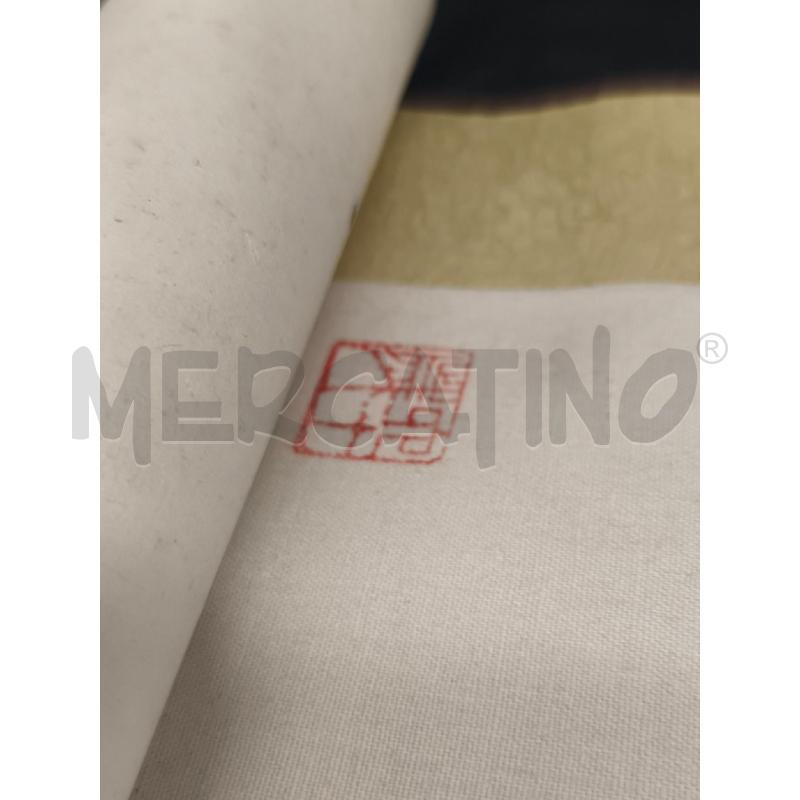 ROTOLO GIAPPONESE DIPINTO ASTRATTO  | Mercatino dell'Usato Roma gregorio vii 3