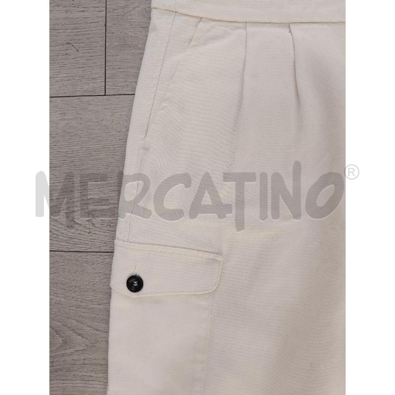 SALOPETTE PEPPINO SS22 CARGO ECRU | Mercatino dell'Usato Roma gregorio vii 3