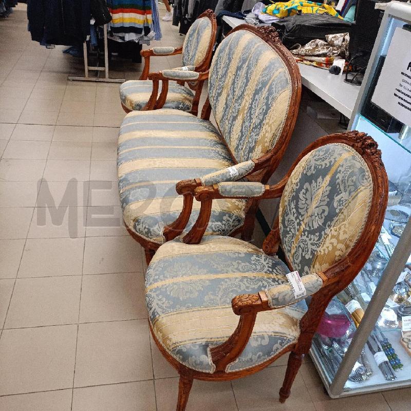 SALOTTINO 3 PEZZI BRACCIOLI | Mercatino dell'Usato Roma gregorio vii 4