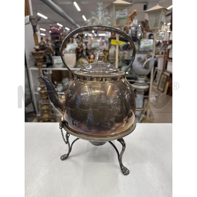 SAMOVAR CROMO SHEFFIELD ZAMPE  | Mercatino dell'Usato Roma gregorio vii 1