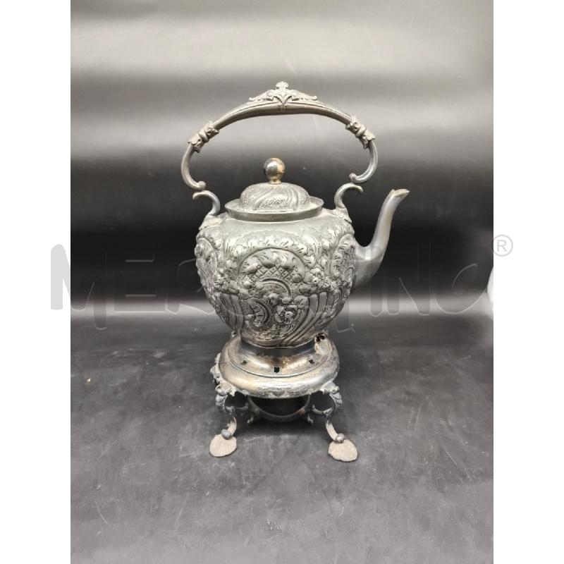 SAMOVAR VECCHIO PELTRO DA RIV  | Mercatino dell'Usato Roma gregorio vii 1